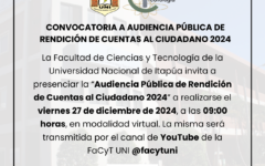 Convocatoria Audiencia Pública