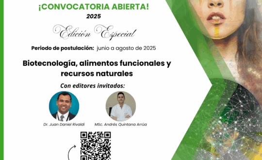 Convocatoria EDICIÓN ESPECIAL revista IMPACTO