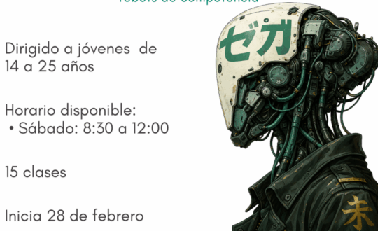 Desarrolla tu curiosidad en la tecnologia con ningun conocimiento, hasta la fabricacion de robot de competencia (1)