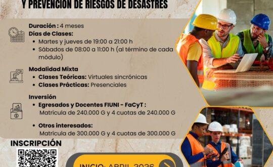 Flyer Diplomado FIUNI FACYT