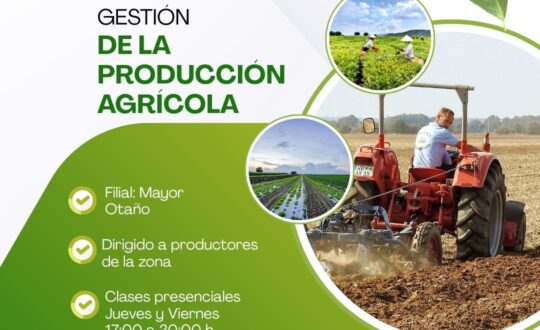Flyer Producción Agricola Mayor Otaño