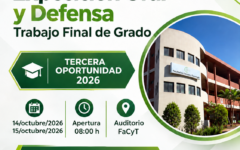 Exposición Oral y Defensa 2026