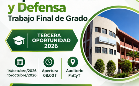 Exposición Oral y Defensa 2026