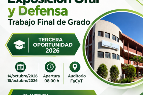 Exposición Oral y Defensa 2026